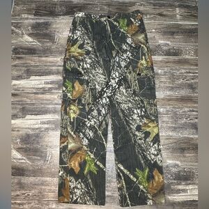 Vintage Mossy Oak Break Up Camo Cargo Pants Womens 18 Outdoor GUC